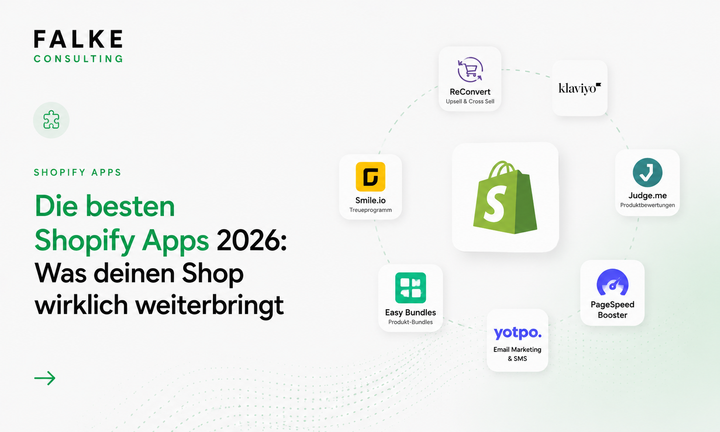 Die besten Shopify Apps 2026: Was deinen Shop wirklich weiterbringt