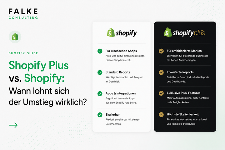 Shopify Plus vs. Shopify: Wann lohnt sich der Umstieg wirklich?